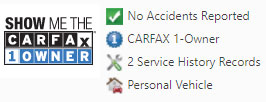 CARFAX 1 Owner